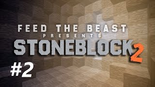 Minecraft StoneBlock 2 / Bölüm 2 / Çok Amelelik Yapıcaz Çokk