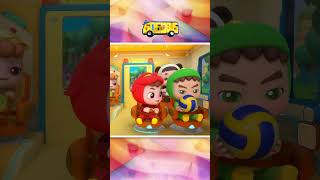 🔺Shapes Song | GoGoBus Teaches Shapes 🚌 #shorts #kidssong #gogobus