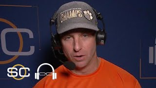 Dabo Swinney: Clemson showed the heart of a champion vs. Ohio State in the Fiesta Bowl | SC with SVP