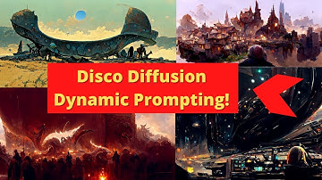DISCO DIFFUSION Dynamic Prompting: Randomize Prompts, Combine Words in a new COLAB.