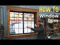 How To Install Pro-Level Window Trim w/ EASY TRICK