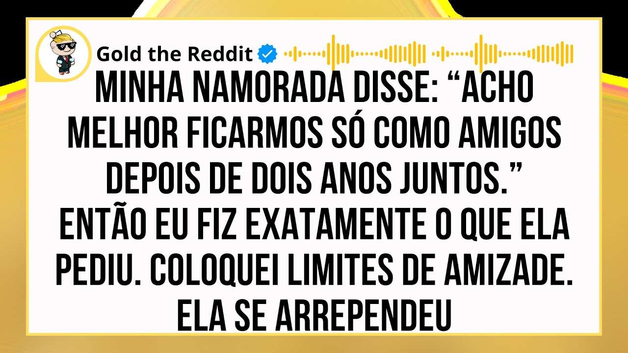 Minha namorada terminou comigo dizendo: “Melhor sermos só amigos” — depois de 2 anos