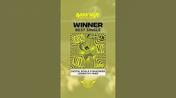 Thumbnail of Best Single 2022 - Digital Koala x Baadwrk - Losing My Mind | Bass Hive Awards [The Results] #shorts