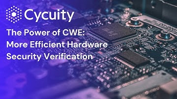 The Power of CWE: More Efficient Hardware Security Verification