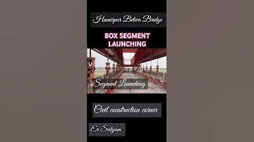 🌉 Segmental Bridge Launcher #civilengineering​ #segmentlaunching #trendingshorts​ #viralvideo​