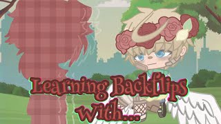 Learning Backflips With | What if TommyInnit Had Wings | Gacha Club | My AU |5/6 | Nara_DS | MCYT