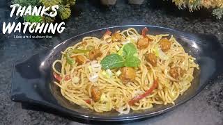 Spicy Chicken Spaghetti Recipe | Chicken & Vegetable Spaghetti | Quick & Delicious Spaghetti Recipe