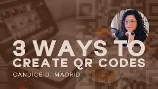How to create QR codes: 3 different ways // 1 saved us so much time!