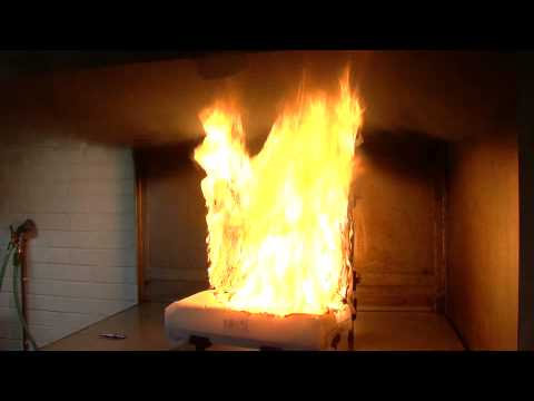 FIRA Flammability Test - YouTube