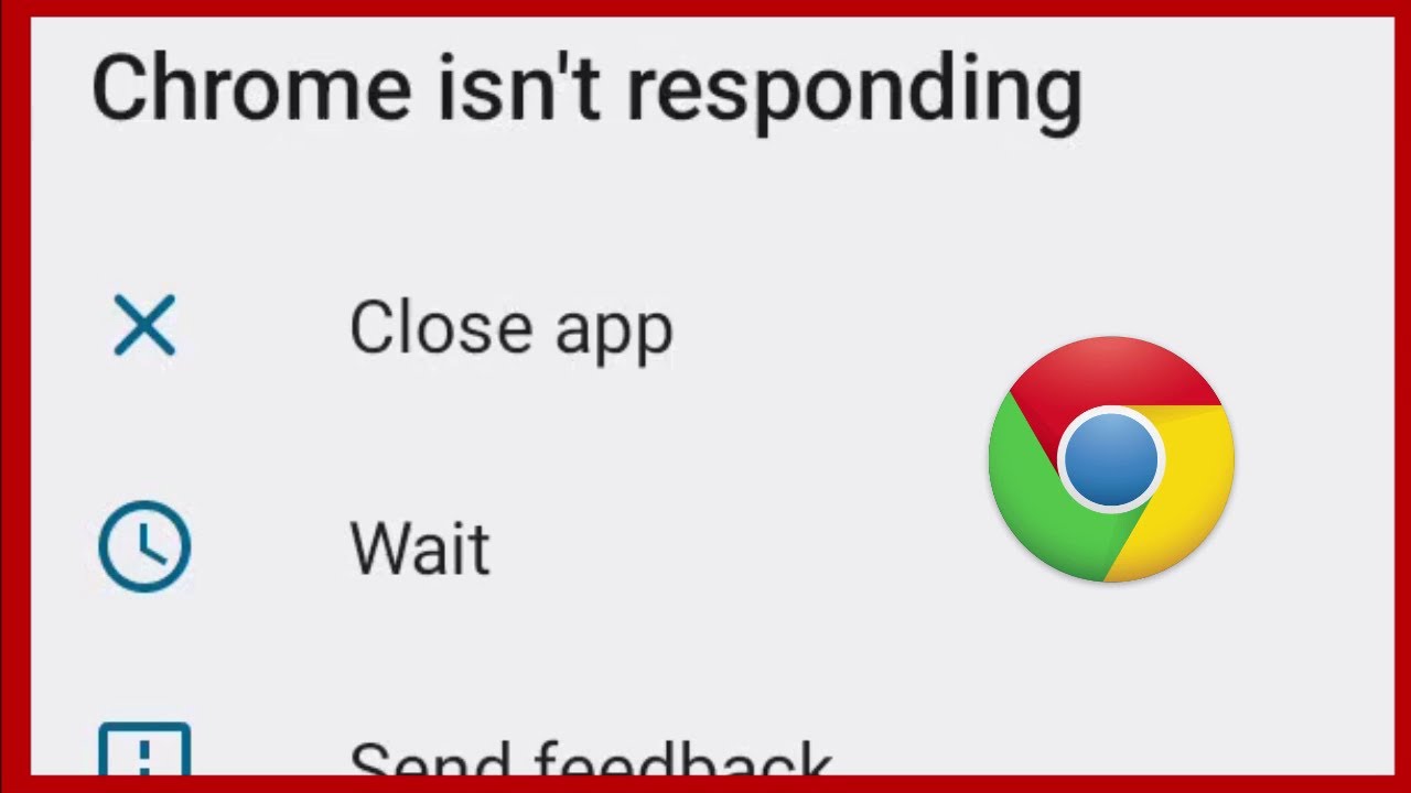 Проблема chrome. Fix Chrome. APK_isnt_responding.