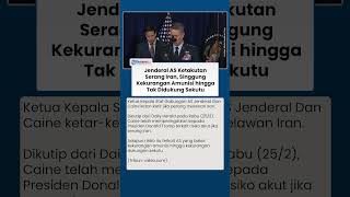Download Lagu Jenderal AS Ketakutan Serang Iran, Singgung Washington Kekurangan Amunisi hingga Tak Didukung Sekutu MP3