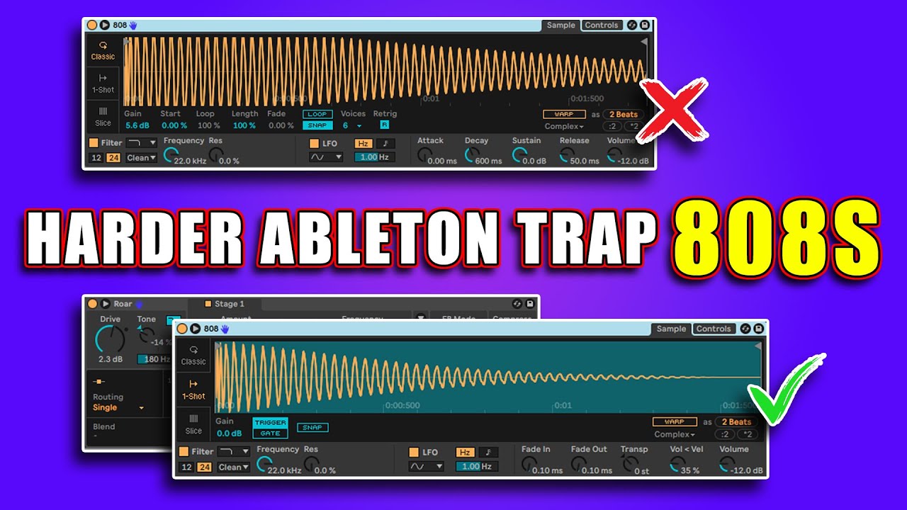 How To Make Your Trap 808s Bang In Ableton Live - YouTube