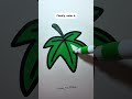 Easy way to draw a leaf #stepbystep #sketch #art #pencildrawing #drawing