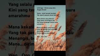 Download Lagu Anggis devaki - Dirimu yang dulu #liriklagu #music #laguviral #lagu MP3 Download Lagu Anggis devaki - Dirimu yang dulu #liriklagu #music #laguviral #lagu MP3
