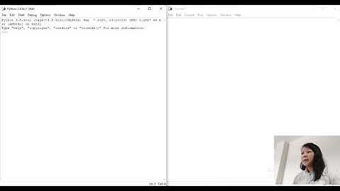 Membuat Python Programming: program Luas dan Keliling Lingkaran