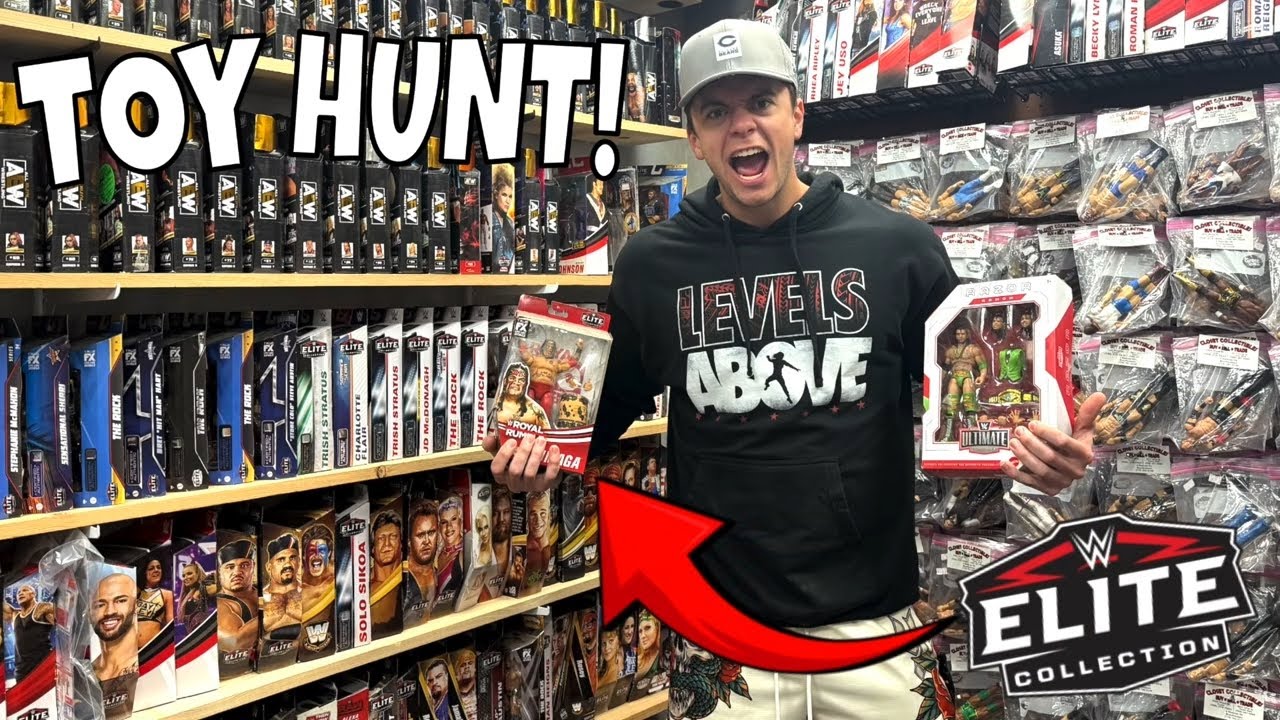 SPENDING BIG MONEY on WWE TOY HUNT!