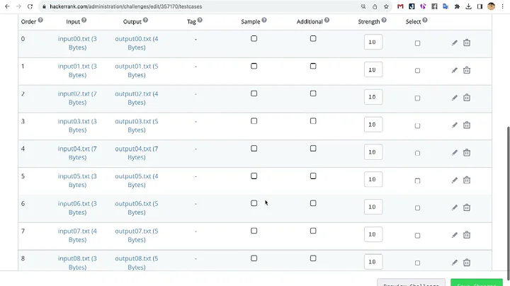 Tạo bài trong hackerrank