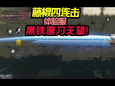 【使命召唤手游】体验服藤棍新增四连击 黑铁唐叨无望 #CODM官方作者