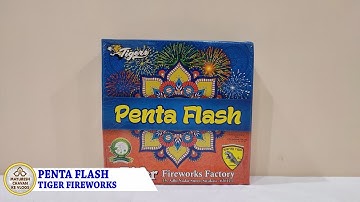 Penta Flash | Tiger Fireworks | Pattasu | sivakasi crackers video | sky shot testing | 2024