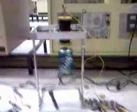Maglev using hall effect sensor