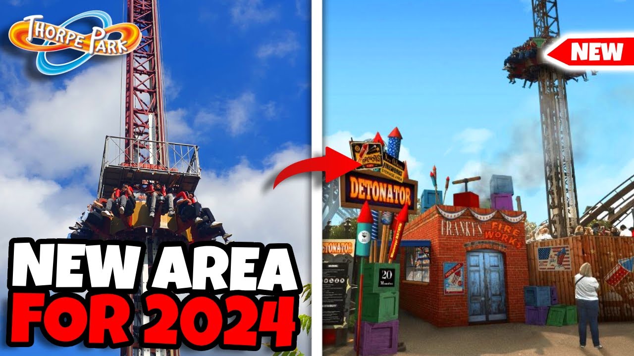 NEW CHANGES To ANGRY BIRDS LAND!?... | Thorpe Park 2024 - YouTube