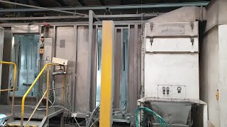 Powder coating line EKOL, Company Amaron s.r.o.
