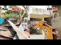 Pcmc drove a bulldozer on the encroachment of the creative academy