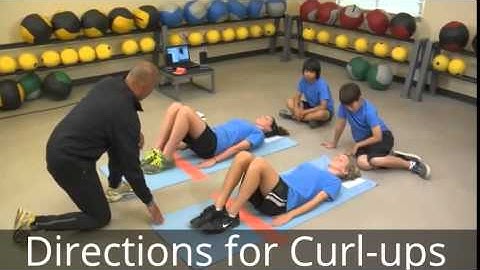 CDE PFT Curl ups Directions
