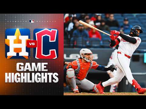 Guardians 2 - 9 Astros