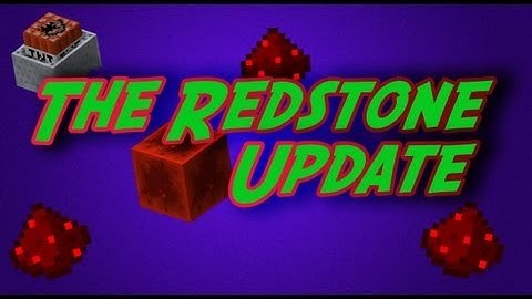 [Minecraft] The Redstone Update! (1.5)