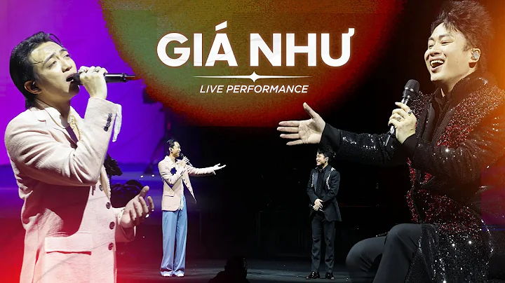 GIÁ NHƯ - TÙNG DƯƠNG & SOOBIN HOÀNG SƠN | Liveshow Người Đàn Ông Hát | "Giá Như Em Muốn Anh..."