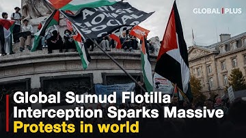 Global Sumud Flotilla Interception Sparks Massive Protests in world