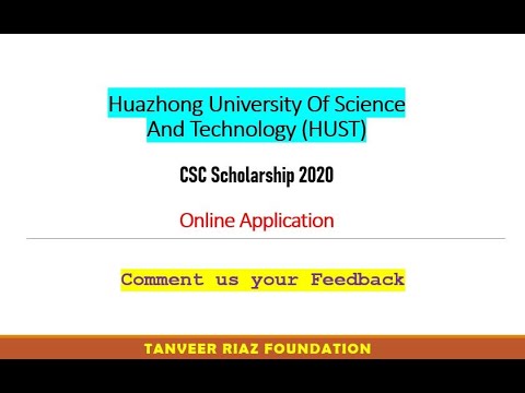 Huazhong University Of Science & Technology (HUST) | CSC Scholarship ...