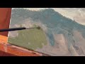 Acrylic Painting Tutorial for Beginners: Part 5 of a Sky #acrylicpaintingtutorial #acryliclandscape