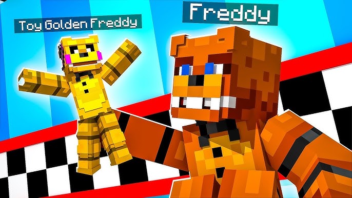 Golden Toy Freddy Minecraft Fnaf