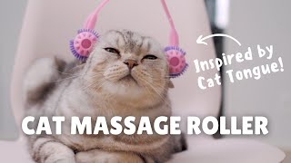 Kitty Tongue Cat Massage Roller: Bond, Groom, Love! by Petites Paws 360 views 8 months ago 2 minutes, 14 seconds