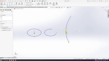 Giáo Trình Solidworks 2021 - Bài 016 :  Cong Cu Ve Conic