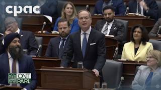 Ontario Finance Minister Peter Bethlenfalvy presents the 2026 budget – March 26, 2026