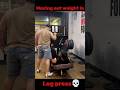 Only 1% Can Guess This Weight 😳  Max Leg Press 💪