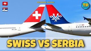 Swiss International Airlines Vs Air Serbia Comparison 2020!