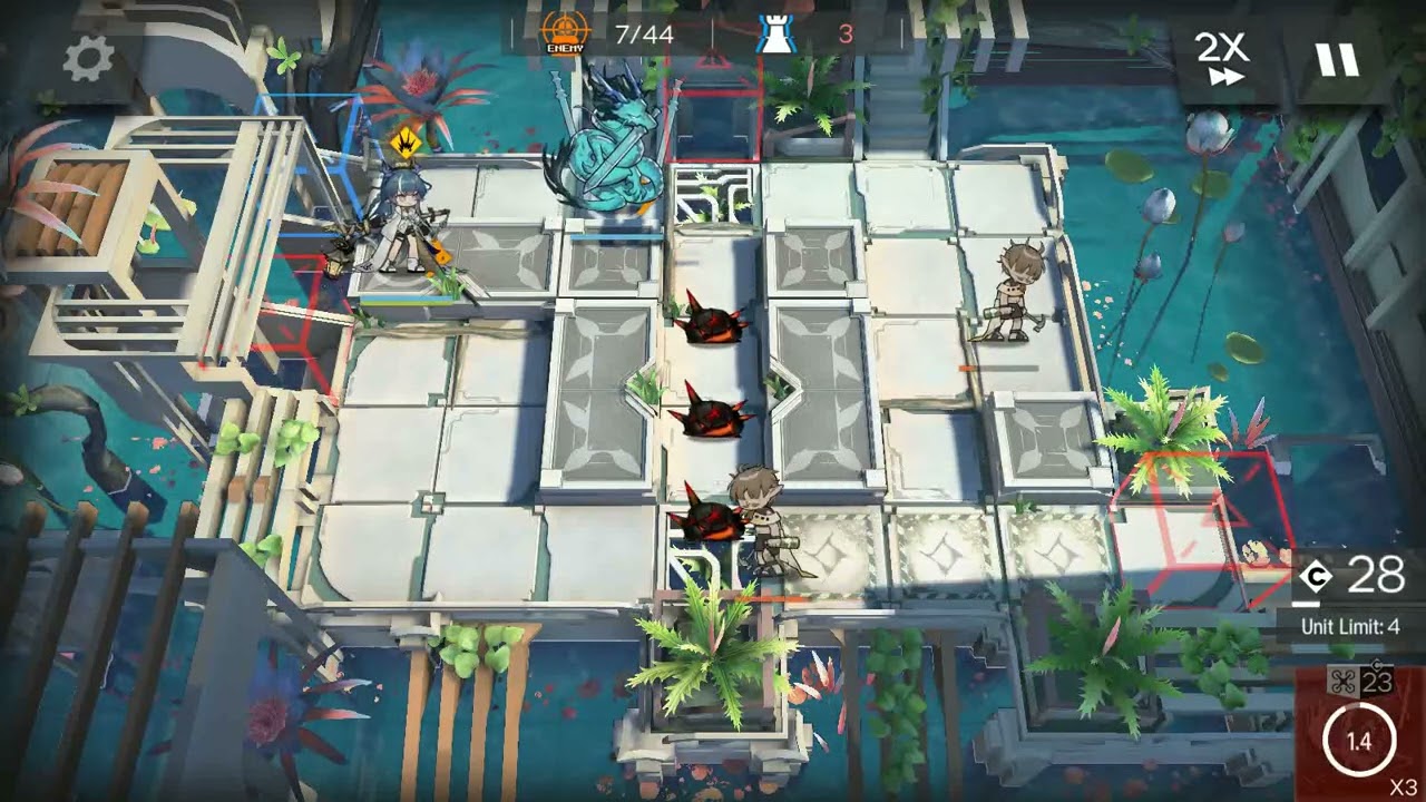 [Ling Solo] Arknights IC-1 (start with Ling)