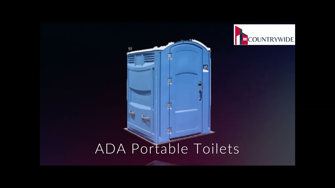 CountrywideRental com Portable Toilet - YouTube