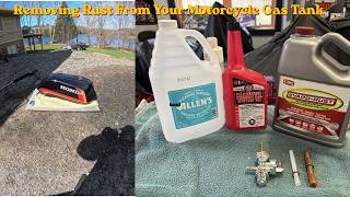 My Method Of Removing Rust From Your Motorcycle Gas Tank