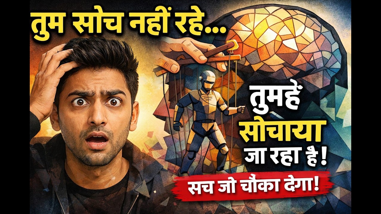 “99% लोग कभी सच में सोचते ही नहीं… क्या तुम भी उनमें हो?” #facts #truthmatters #life #psychology