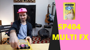 Easy (and efficient) way of using SP404 Multi FX