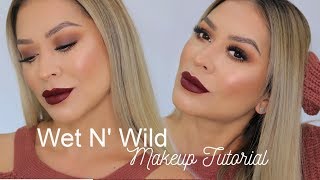 Wet N Wild - One Brand Makeup Tutorial | Easy Fall Makeup Tutorial