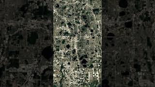 Orlando Florida USA 🇺🇸  Timelapse 1984 - 2024 urbanization (Google Earth)