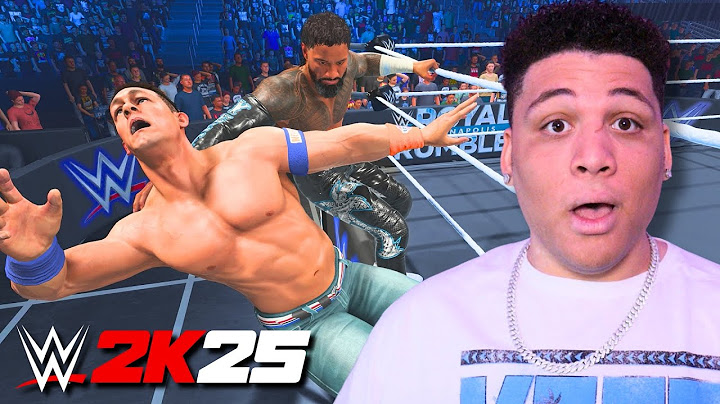I Re-Simulated the 2025 Men's Royal Rumble Match!