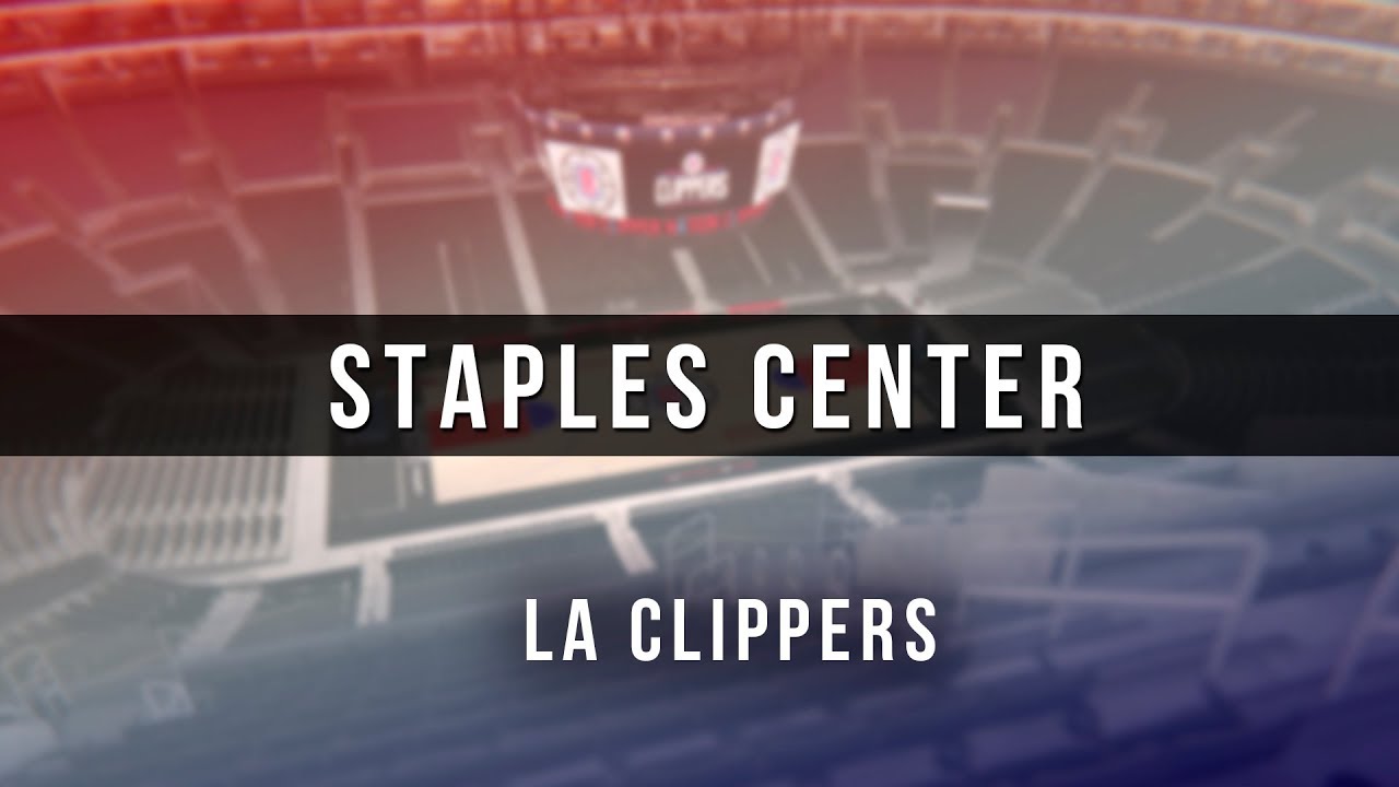 Staples Center Interactive Seating Chart Clippers Matttroy