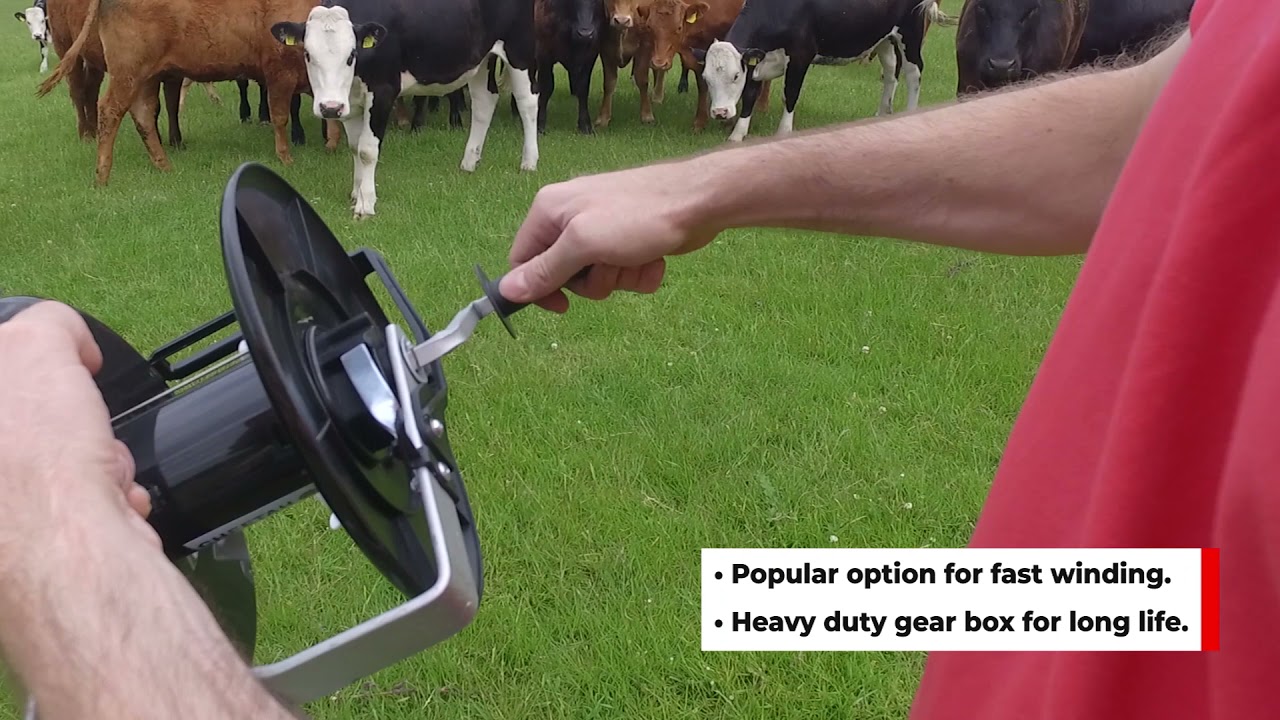 How To Load An Electric Fence Reel 